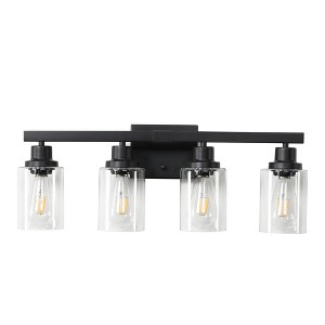 Maliang 24" Modern 4-Light Bathroom Vanity Light Fixture (No Bulbs) - 1 of 4