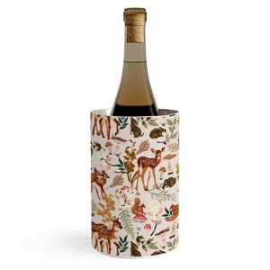 Marta Barragan Camarasa Fawns in the autumn forest Wine Chiller - Deny Designs - 1 of 2