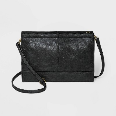 black mini crossbody