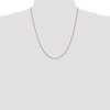 Black Bow Jewelry 1mm 14k Yellow Gold Classic Box Chain Necklace - 2 of 4