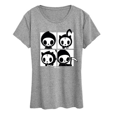 Women's - Tokidoki - Adios and Skeletrino Til Death Do Us Part Short Sleeve Graphic T-Shirt
