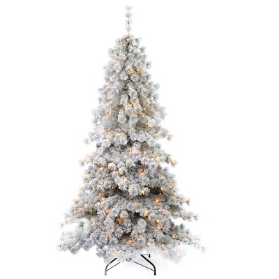 Seasonal LLC Flocked Winter Fir Tree