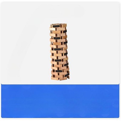 Natural Bamboo Interlocking Wooden Bath Mat for Kids