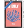Trends International Reinders: Destinations - Destination Sicily Framed Wall Poster Prints - 3 of 4