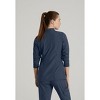 Barco One Women's Venture 4-Pocket Banded Collar Zip Up Warm-Up Scrub Jacket - 4 of 4