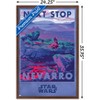 Trends International Star Wars: Nevarro - Next Stop Nevarro Framed Wall Poster Prints - 3 of 4