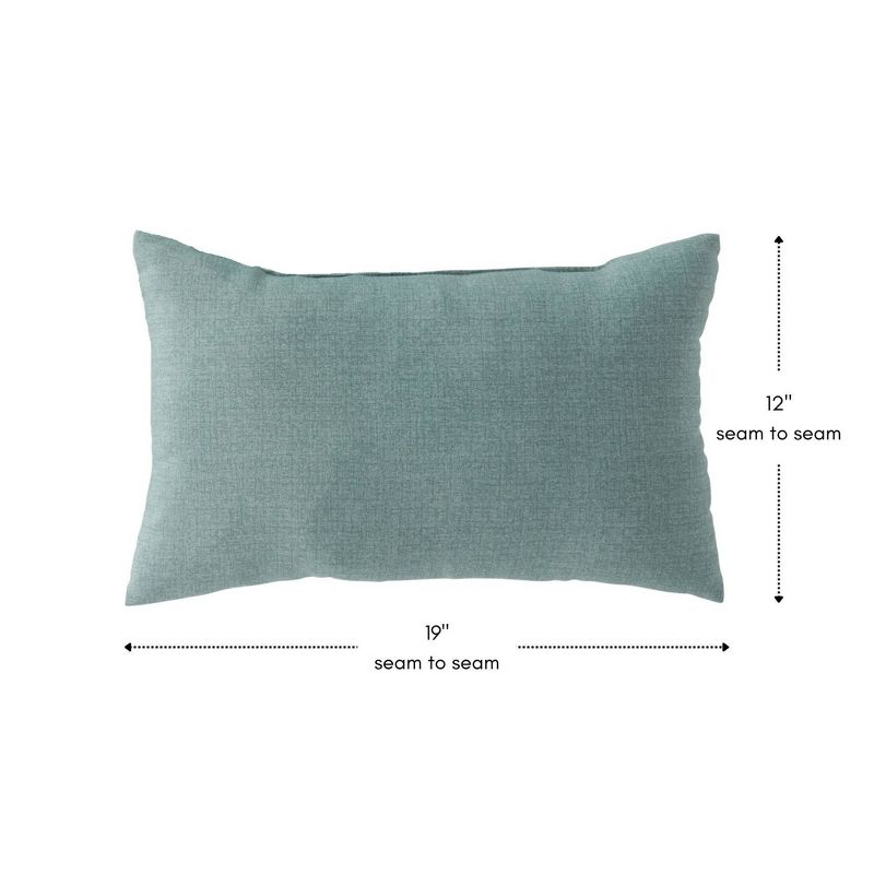 Kensington Garden 2pc 19"x12" Rectangular Outdoor Lumbar Pillows, 6 of 7