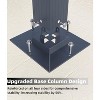 Retractable Aluminum Pergola – 10x10/10x13 Ft Wood-Grain Design, Adjustable Sunshade & Rust-Proof Frame for Patio/Backyard/Garden - 4 of 4