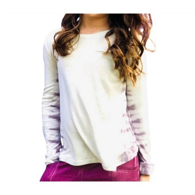 Girl TIE DYE SLEEVE TOP - Paper Flower