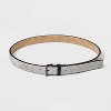 Women's Rhinestone Belt - Wild Fable™ Black - 2 of 3