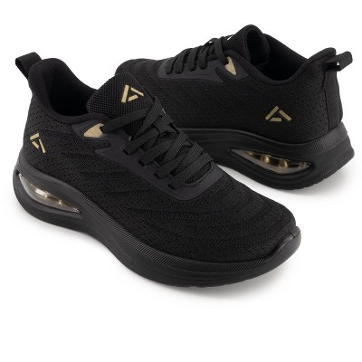 Женские кроссовки Andrea Women’s Casual Athletic Sneakers with Cushioned Sole 90387 BLACK 9 — фото 4