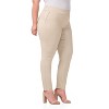 Rekucci Curvy Woman Ease into Comfort Skinny Pants with Tummy Control | Pull-On Stretch Work Pants - 2 of 3