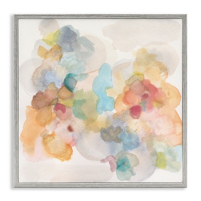 Stupell Industries Soft Abstract Watercolor Splash, 24" x 24"