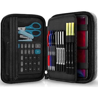 Fmeida Big Capacity Storage Pouch Marker Pen Pencil Case Simple Stationery Bag Box Art Tool & Sketch Storage Boxes