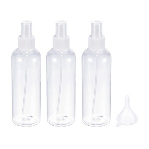 Unique Bargains Refillable Cosmetic Plastic Travel Spray Bottles with Funnel 3 Pcs - 1 of 4