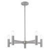 Livex Lighting Copenhagen 5 - Light Chandelier in  Nordic Gray - 2 of 4
