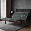 Vipbear Adjustable Bed Frame with Massage,Updated Adjustable Bed Base with Thickened Foam Frame,Head and Foot Lift,Zero Gravity,Under-Bed Light - 2 of 4