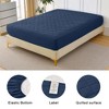NicBex Waterproof Mattress Pad,Diamond Grid Ultrasonic Mattress Protector with Brushed Fabric and Cotton Filling,Machine Washable - 4 of 4