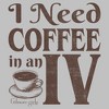 Womens Gilmore Girls I Need Coffee In An IV Quote T Shirt - 2 of 4