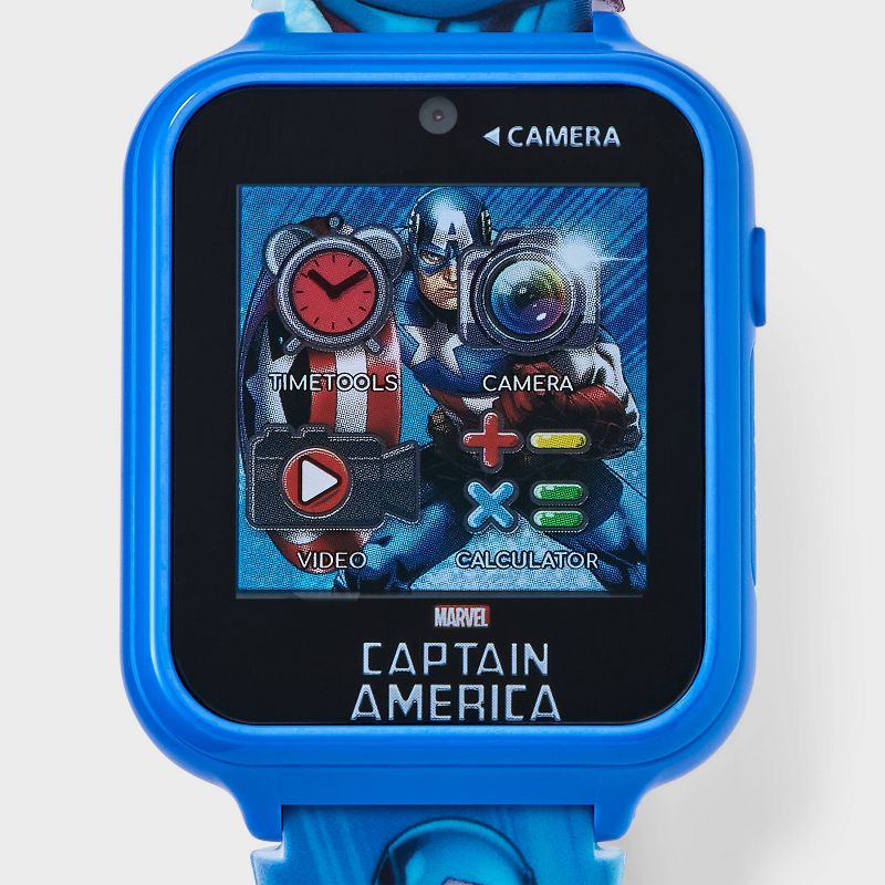 Boys&#39; Captain America Interactive Smartwatch, 3 of 4