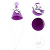 Unique Bargains Halloween Pet Headwear 4.33"x3.15" Purple 1 Pc - 3 of 4