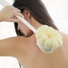 Unique Bargains Double-sided Long Handle Bath Brush 14.17"x3.54"x2.56" 1 Pc - 2 of 4