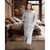 ADR Women's Zip Up Robe with Hood, Women's Long Zipper Robe, Warm Cozy Hooded Bathrobe - 2 of 3