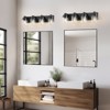 KWPZQEB Bathroom Wall Sconce, Modern Vanity Light Fixtures w/ Glass Shade, Vanity Light Fixtures Over Mirror for Bathroom, Hallway, Stairwell - 3 of 4