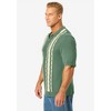 KingSize Men's Big & Tall Banded Bottom Sweater Polo - 4 of 4