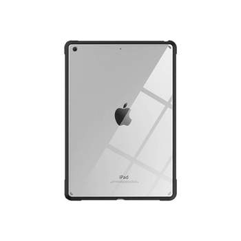 SaharaCase Hybrid Flex Series Case for Apple iPad 10.2" (9th Generation 2021) Clear Black (TB00072)