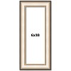 PosterPalooza | Panoramic Contemporary Silver Frame - UV Acrylic, Foam Board Backing, Hanging Hardware - 2 of 4