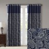 DSVIMOY Curtain Panels, 2pcs Jacquard Curtain Panel Pair for Living Room, Bedroom, Navy, 108"*50"*0.13" - 4 of 4