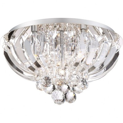 Quoizel Lighting Glisten 5 - Light Flush Mount in  Polished Chrome
