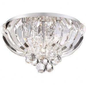 Quoizel Lighting Glisten 5 - Light Flush Mount in  Polished Chrome - 1 of 3