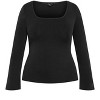 CITY CHIC | Women's Plus Size  Brooklyn Jumper - black - 14W - 4 of 4