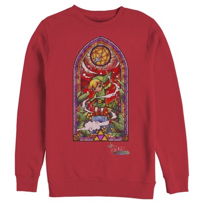 Men's Nintendo Legend of Zelda Wind Waker Window Sweatshirt