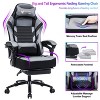 NicBex 360°Swivel Gaming Chair Office Chairs with Reclining Back,Adjustable Seat Height&Footrest,Ergonomics Video Game Chairs for Home&Office - 2 of 4