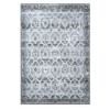 WhizMax Vintage Area Rug Boho Low-Pile Indoor Floral Print Carpet for Living Room Bedroom - 3 of 4