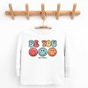 The Juniper Shop SmileyWorld Be You Groovy Youth Long Sleeve Tee - 2 of 4