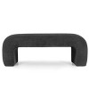 47"Entryway Shoe Bench,Chenille Bench Seating,Breakfast Nook Bench,Bench Seating,Window Bench In The Living Room,Bedroom,Apartment-Cuddlewood - 3 of 4
