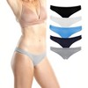 Emprella Women's 5pk Cotton Stretch Bikini Underwear - 2 of 4