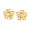 Ross-Simons 14kt Yellow Gold Flower Petal Earring Jackets - 3 of 4