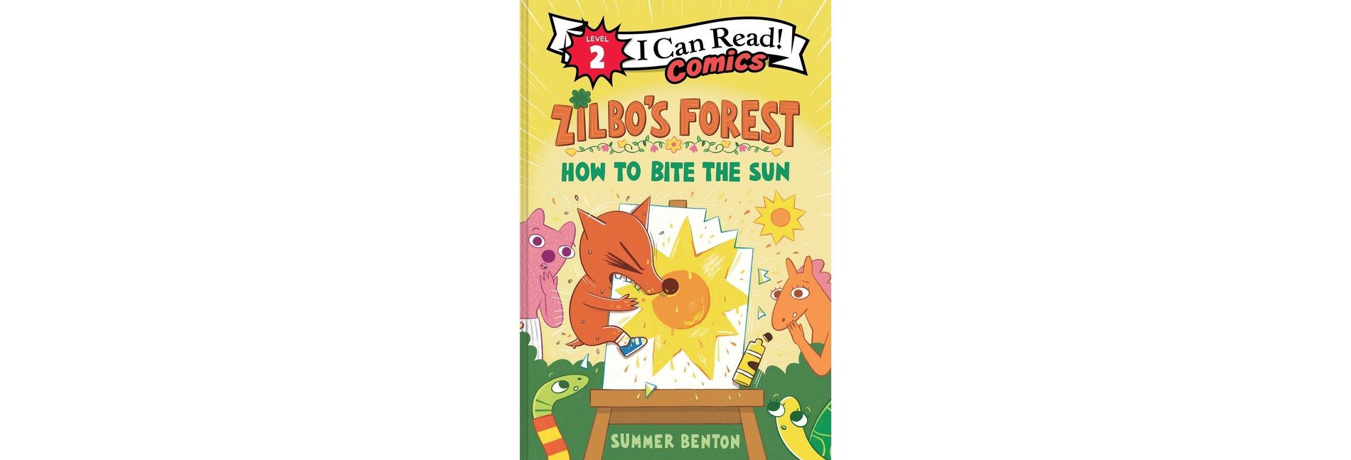 Zilbo's Forest: How to Bite the Sun - (I Can Read Comics Level 2) by  Summer Benton (Hardcover)
