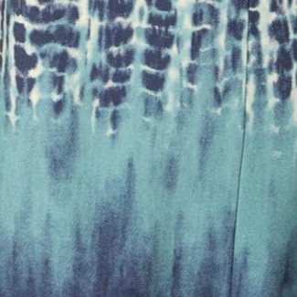 sage tie dye border