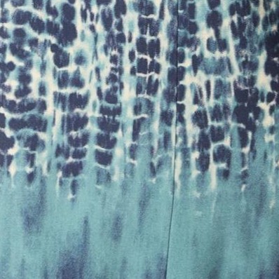 sage tie dye border
