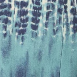 sage tie dye border