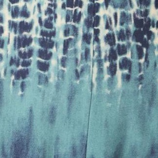 sage tie dye border