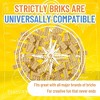 Strictly Briks Classic Bricks Starter Kit, 100% Compatible with All Major Brick Brands - 96 Pieces, 2x4 Studs - 4 of 4