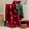YOOCOZZ 50x60" Throw Set Winter Christmas Gift - Red - 2 of 4