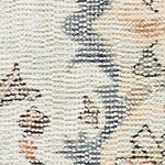 terracotta, ivory, slate blue